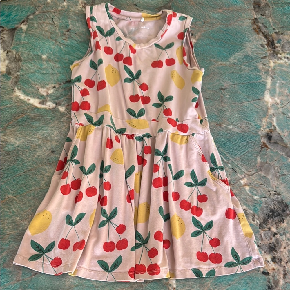 Mini Rodini Pink Casual Sleeveless Sundress